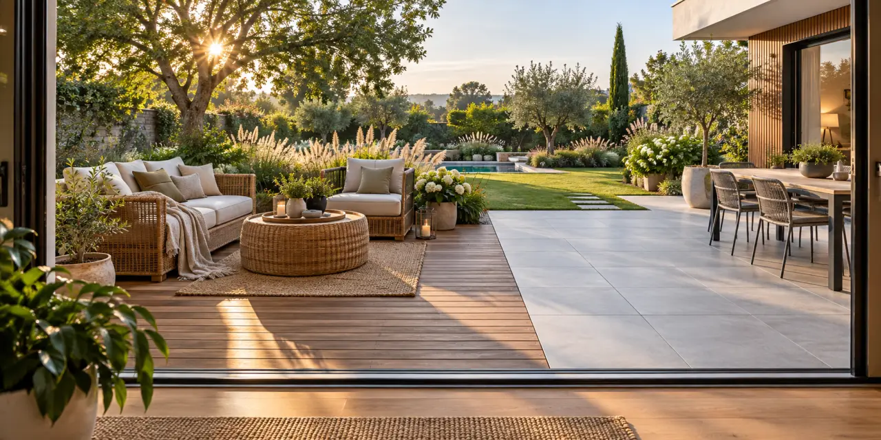 Terrasse bois ou carrelage : confort chaleureux ou entretien simplifié ?